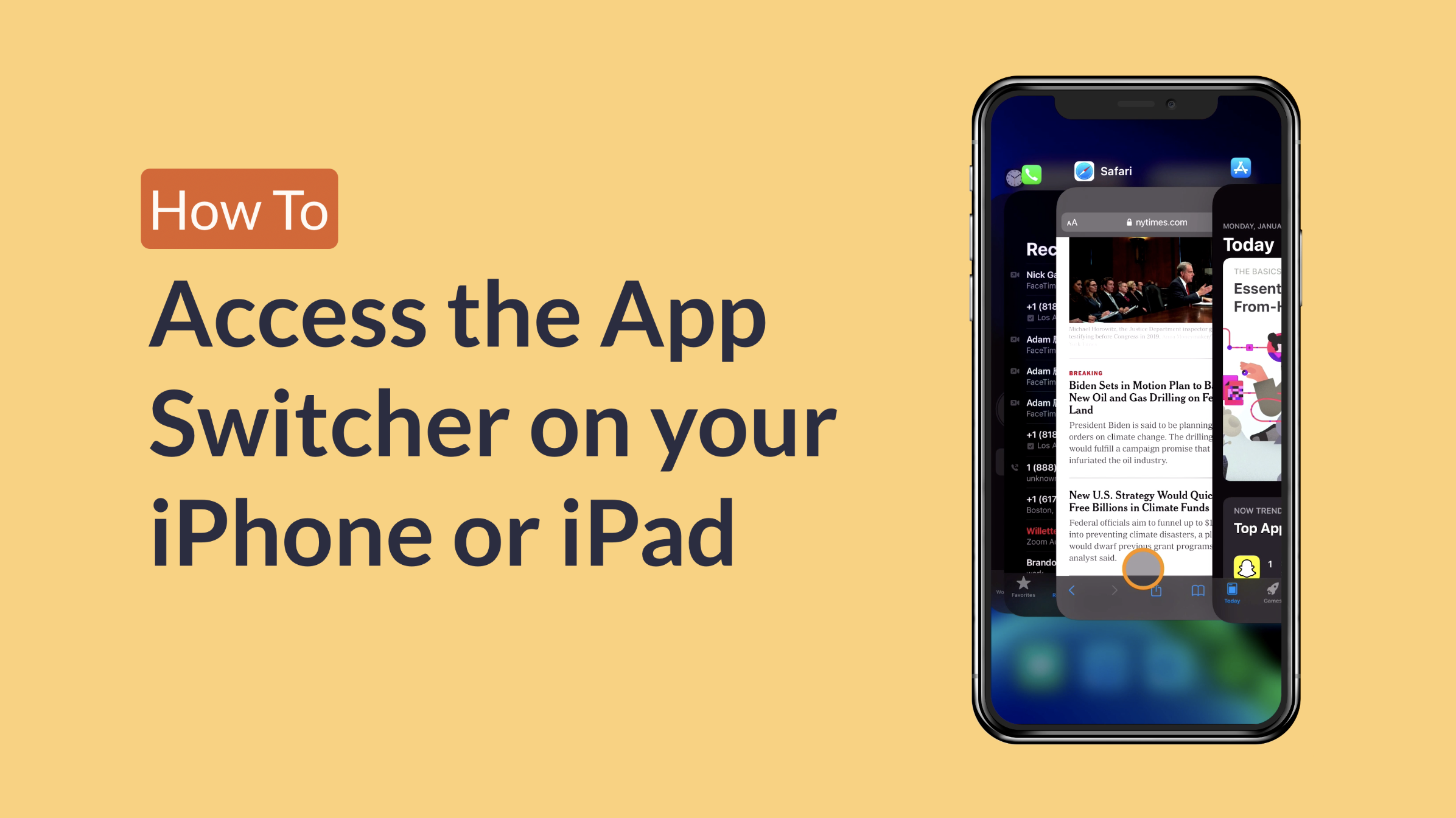 Discover how to access the App Switcher on your iPhone or iPad because sometimes you just want to go back to the app you were just looking at