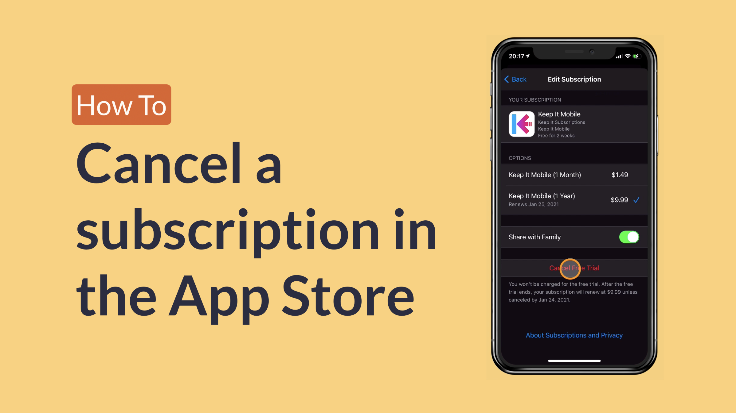Discover how to cancel a subscription in the App Store and more on Tech Lifesavers